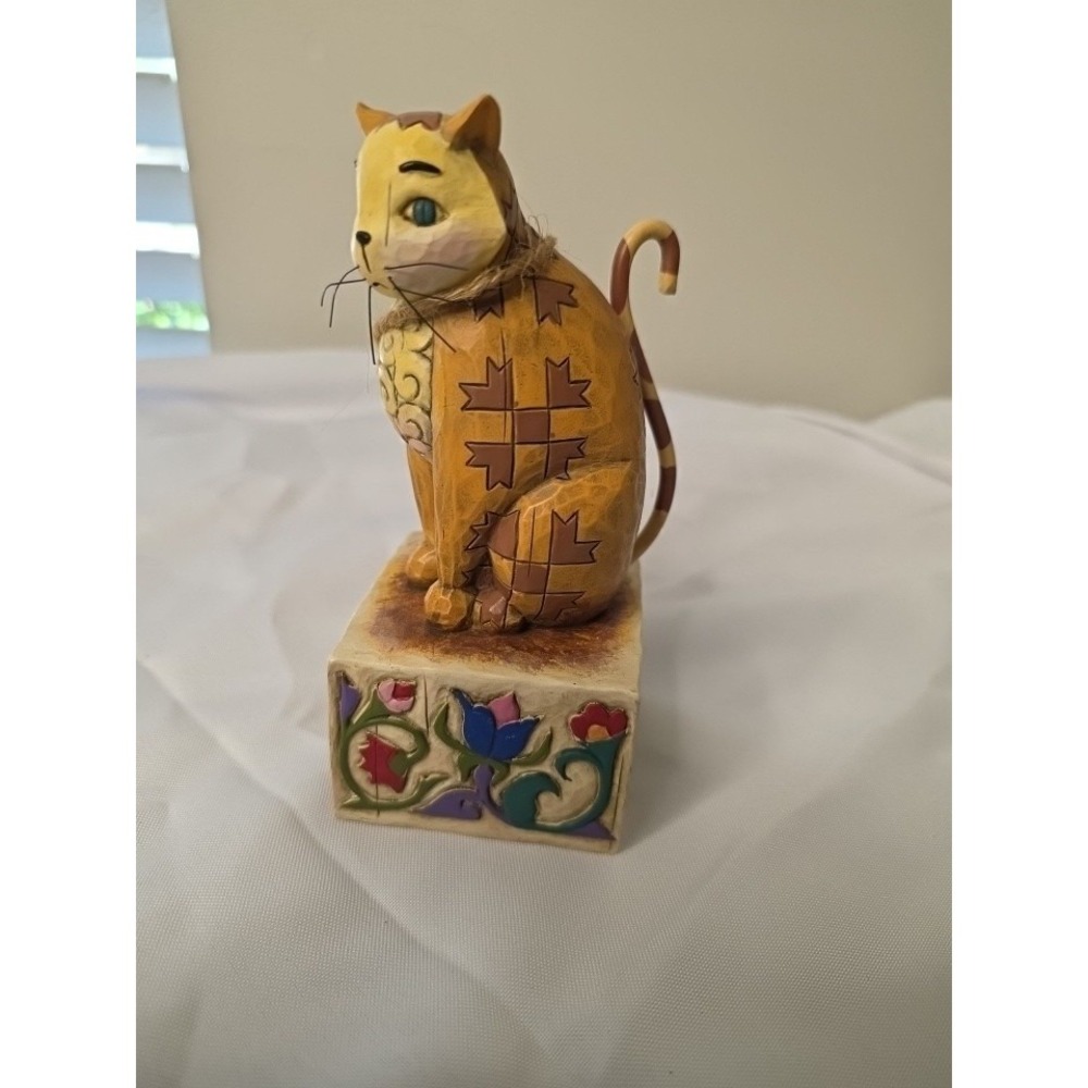2003 Jim Shore Heartwood Creek "Jasper" The Cat 114424T